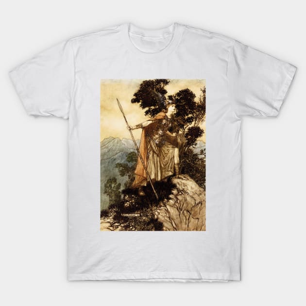 Brunnhilde, Arthur Rackham T-Shirt by immortalpeaches